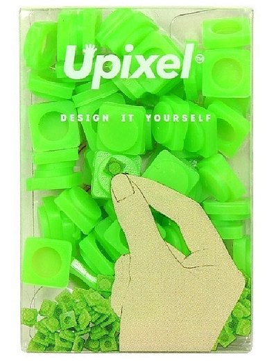 Зеленые маленькие пиксели Upixel - 0534528180123 - Фото 1