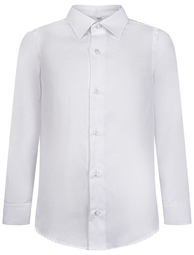 Белая хлопковая рубашка Malip - 1014519081923 - Фото 1