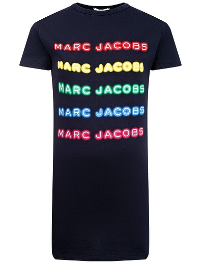 Платье с разноцветными логотипами Marc Jacobs - 1051409070056 - Фото 1