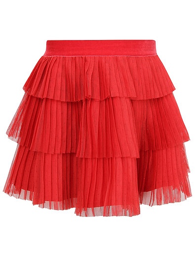 Плиссированная юбка с воланами Mayoral - 1041309981347 - Фото 1