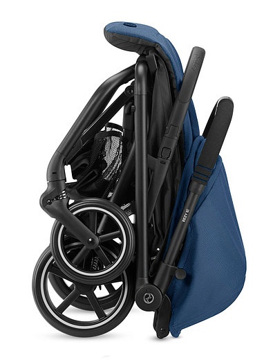 Детская коляска Cybex Eezy S+ 2 BLK Navy Blue с дождевиком и бампером CYBEX - 4004529170028 - Фото 3