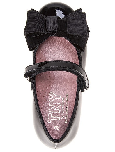 Лакированные туфли с объемным бантом TNY by Tinny - 2011109780012 - Фото 4