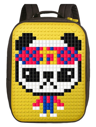 Пиксельный рюкзак Canvas Classic Pixel Backpack Upixel - 1504528180095 - Фото 3
