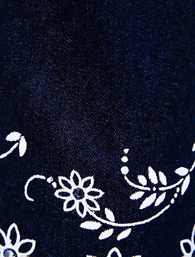 Джинсы с цветочной вышивкой Fendi - 1161409870225 - Фото 3