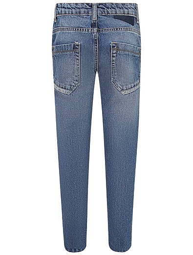 Синие джинсы с потертостями ATTIC21 - 1161419980679 - Фото 2