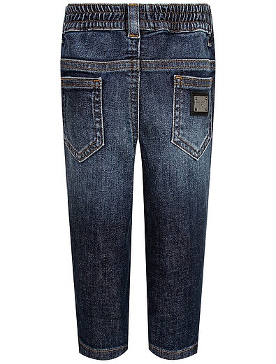 Синие джинсы на кулиске Dolce & Gabbana - 1164519370142 - Фото 2