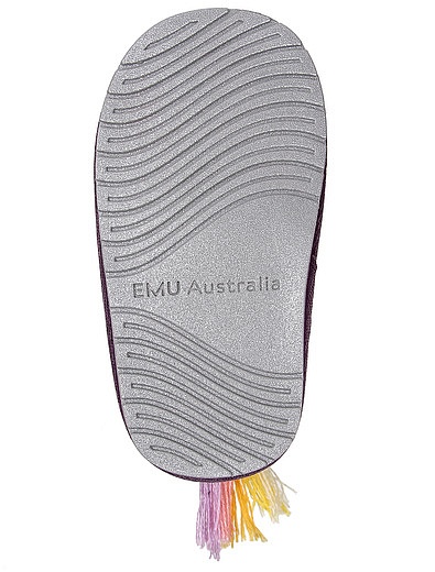Фиолетовые полусапоги с единорогами Emu Australia - 2024509081917 - Фото 5