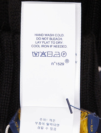 Перчатки шерстяные с логотипом Ralph Lauren - 1194519080123 - Фото 2
