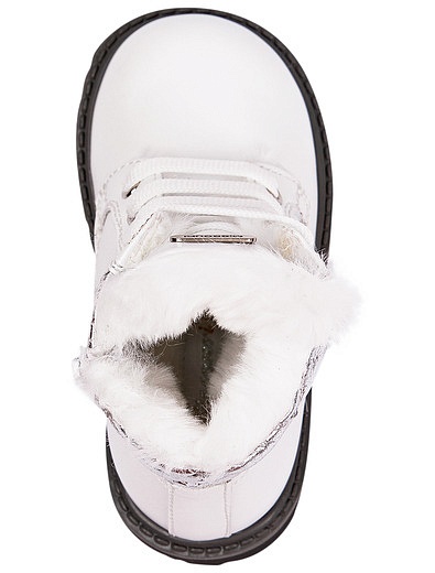 Белые утепленные ботинки Missouri - 2034509182965 - Фото 4