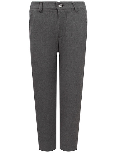Серые классические брюки Aletta - 1084519281678 - Фото 1