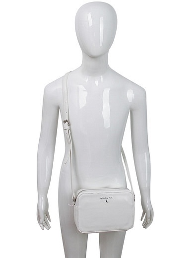 Белая сумка с логотипом Patrizia Pepe - 1204508170329 - Фото 2