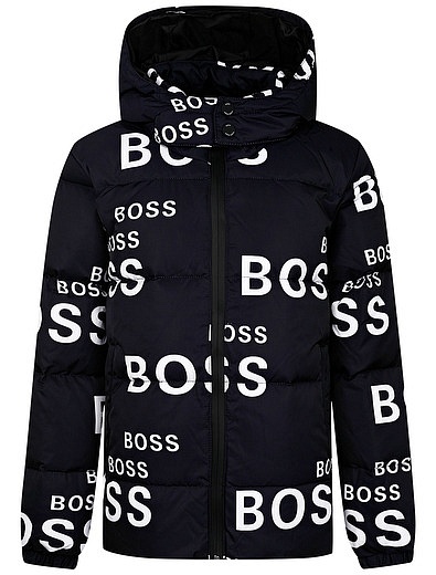 Куртка пуховая с логотипом HUGO BOSS - 1074519186202 - Фото 1