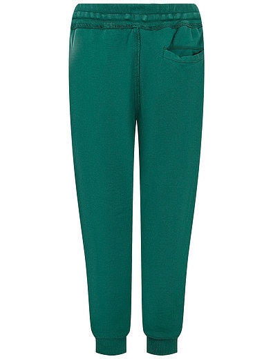 Спортивные брюки изумрудного цвета Dolce & Gabbana - 4244519287040 - Фото 2