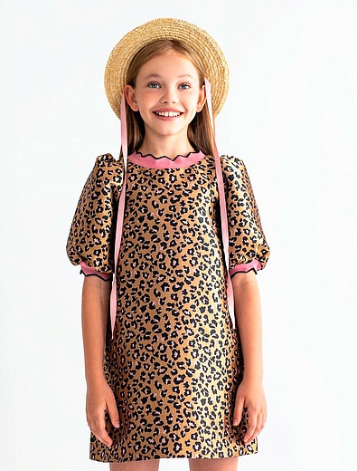 Платье леопардовой расцветки EIRENE - 1054509282848 - Фото 2