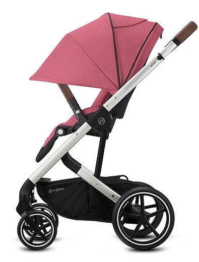 Детская коляска Balios S Lux SLV Magnolia Pink с дождевиком CYBEX - 4004529170127 - Фото 3