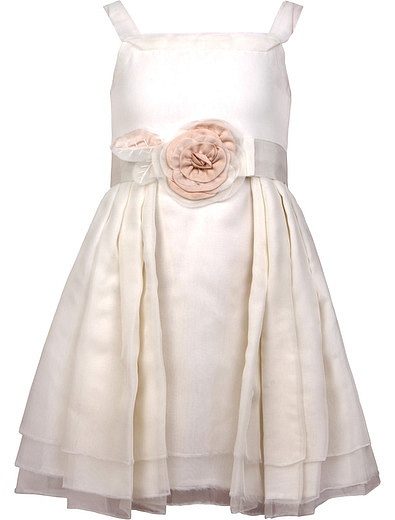 Шёлковое платье с розой Lanvin - 1051209670142 - Фото 1