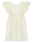 Бледно-жёлтое платье с вышивкой - 1054709371458
