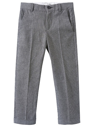 Серые классические брюки Bonpoint - 1084519173232 - Фото 1