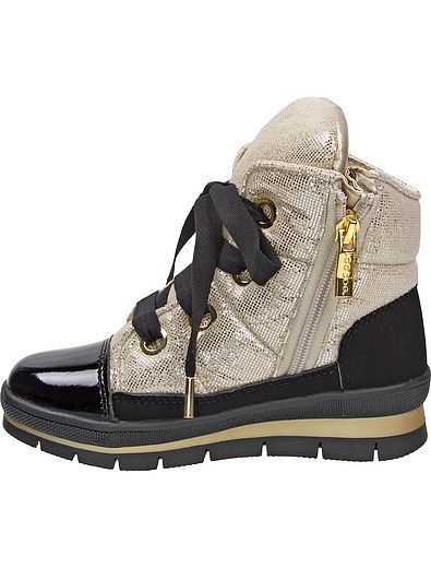 Золотые утепленные ботинки Jog Dog - 2030109780266 - Фото 3