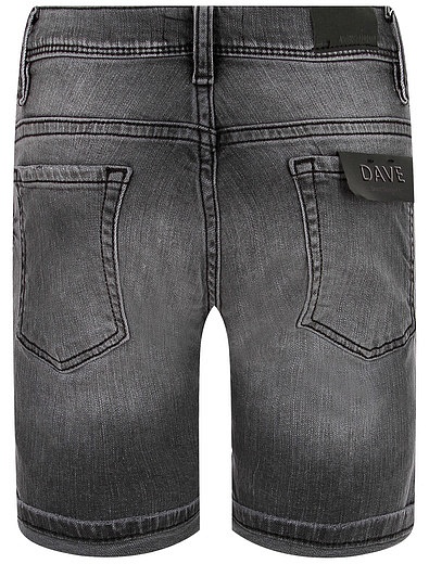 Серые джинсовые шорты с потертостями Antony Morato - 1414619370321 - Фото 2