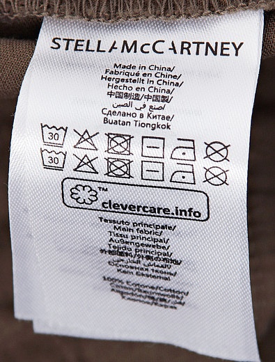 Брюки с накладными карманами Stella McCartney - 1082319070331 - Фото 3