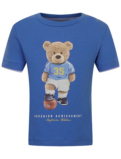 Комплект из футболки с медведем и шорт Lapin House - 3024519373001 - Фото 3