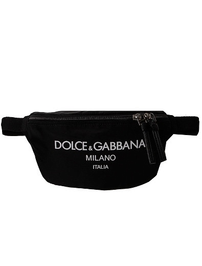 Поясная сумка с принтом логотипа Dolce & Gabbana - 1201128070022 - Фото 1