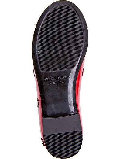 Туфли из лакированной кожи с аппликацией «божья коровка» Dolce & Gabbana - 2013009780055 - Фото 5