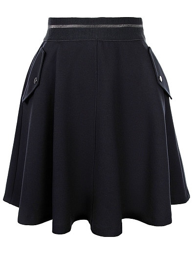 Расклешенная юбка с карманами на кнопках SILVER SPOON - 1044509280012 - Фото 1