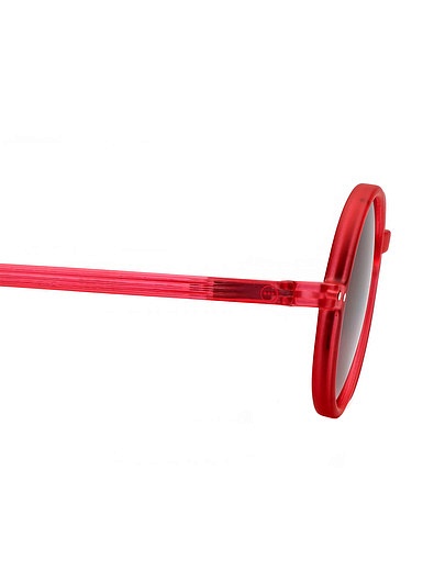 Круглые солнцезащитные очки в красной оправе IZIPIZI - 5254509070384 - Фото 4
