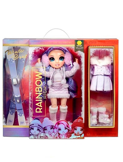 Кукла Winter Break Fashion Doll- Violet Willow Rainbow High - 7114509280016 - Фото 2