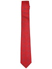 Красный галстук из хлопка и шёлка - 1324518380355