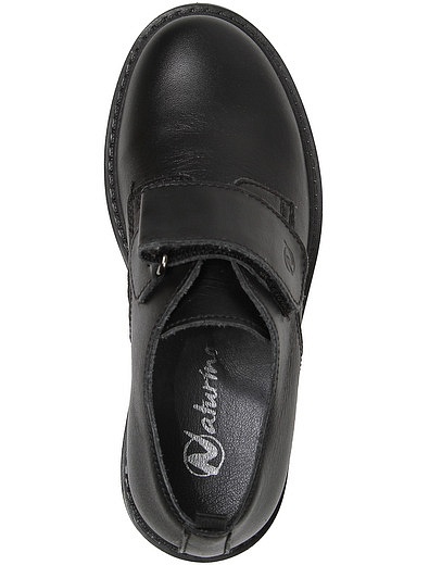 Черные ботинки из натуральной кожи Naturino - 2031119980202 - Фото 4