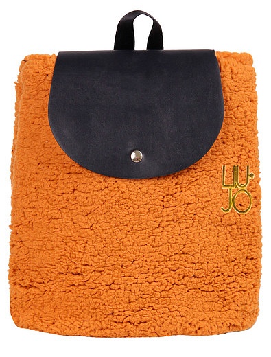 Плюшевый рюкзак со значком Liu Jo Junior - 1504508180602 - Фото 1