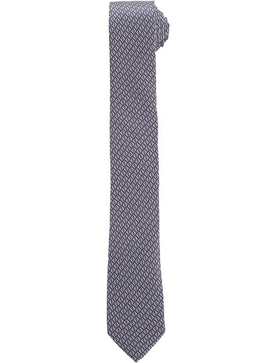 шелковый Галстук с принтом логотипа Fendi - 1320418580024 - Фото 1