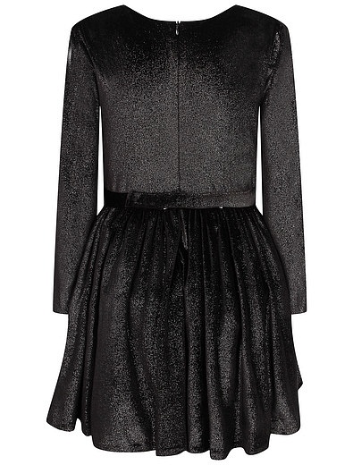 чёрное Платье с поясом ABEL & LULA - 1054609283233 - Фото 4