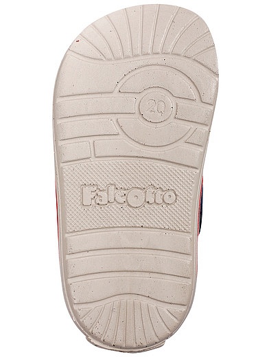 Кожаные сандалии на липучках Falcotto - 2074519272041 - Фото 5