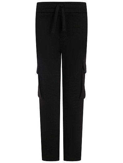 Спортивные брюки карго чёрного цвета Dolce & Gabbana - 4244519386125 - Фото 1
