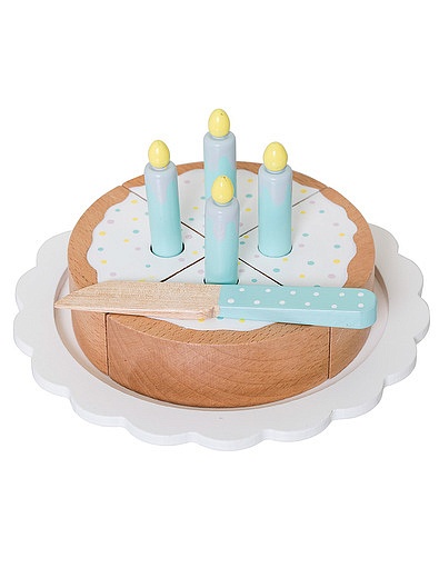 Набор  игровой Торт со свечками Bloomingville - 7134520070526 - Фото 1