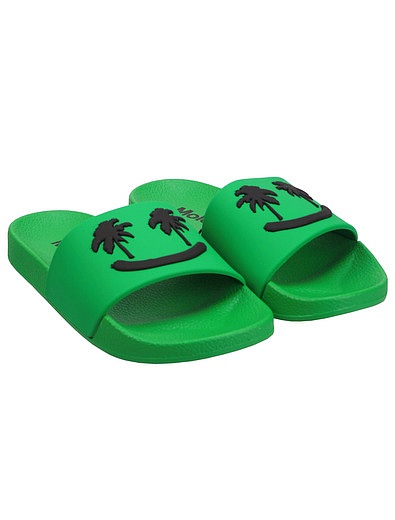 Зелёные пляжные шлёпанцы MOLO - 2284518370093 - Фото 1