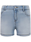 Голубые джинсовые шорты - 1414509271592