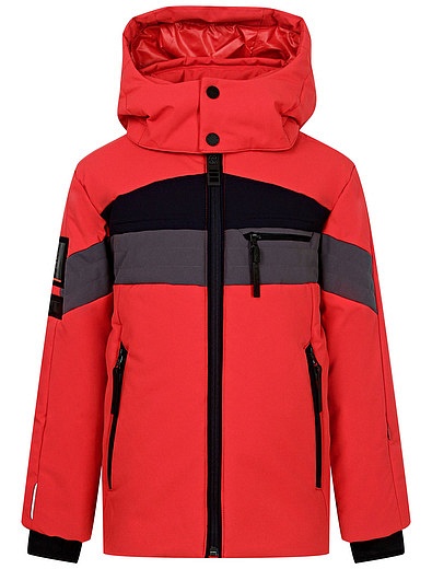 Куртка красная на молнии с капюшоном POIVRE BLANC - 1074519181849 - Фото 1