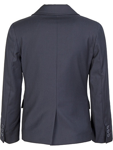 Однобортный пиджак с логотипом Ferre - 1330419580015 - Фото 3