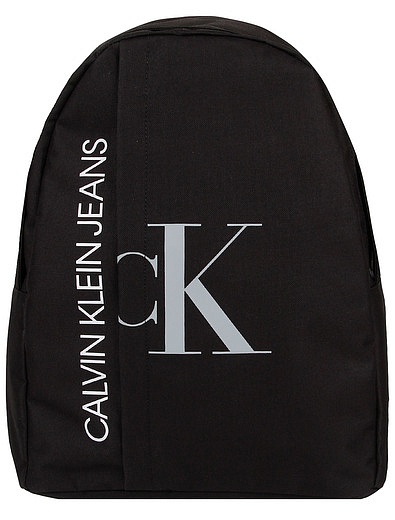 Черный рюкзак с логотипом CALVIN KLEIN JEANS - 1504528170157 - Фото 1