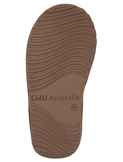 Замшевые коричневые полусапоги Emu Australia - 2024529080211 - Фото 5