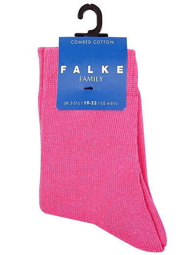 Розовые хлопковые носки FALKE - 1532609970105 - Фото 1