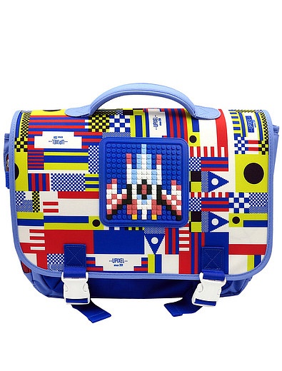 Разноцветный школьный ранец с пиксельной панелью Upixel - 1674518080015 - Фото 9