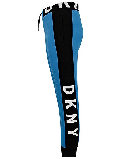 спортивные брюки с широкими лампасами DKNY - 4244529183264 - Фото 3
