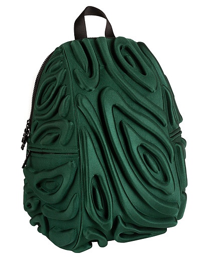 Зеленый Рюкзак с объемным рисунком 40х30 MUI-MaxItUP - 1504520280298 - Фото 2