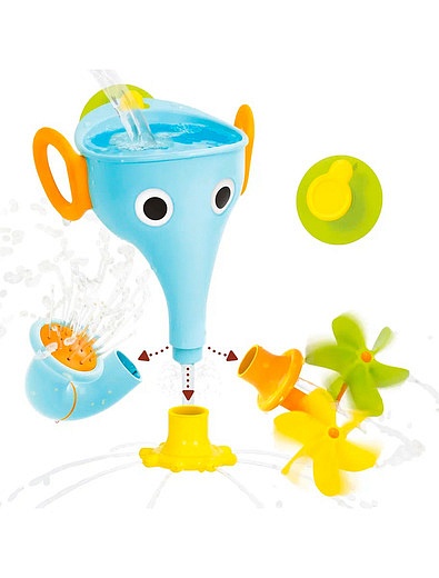 Игрушка для купания &quot;Веселый слон&quot; YooKidoo - 7134529272129 - Фото 1